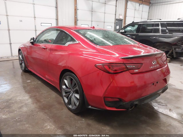 44247670 :رقم المزاد ، JN1FV7EL6KM441086 vin ، 2019 Infiniti Q60 3.0t Red Sport 400 مزاد بيع