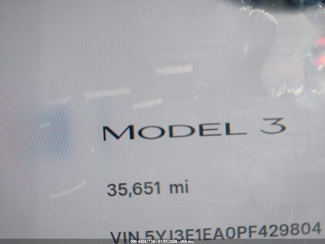 2023 TESLA MODEL 3 5YJ3E1EA0PF429804 Photo 6