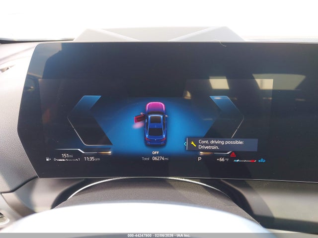 44247900 :رقم المزاد ، WBA23GG05S7S77541 vin ، 2025 Bmw 228 Gran Coupe Xdrive مزاد بيع