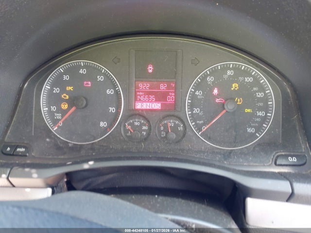 44248105 :رقم المزاد ، 3VWRZ71K89M127981 vin ، 2009 Volkswagen Jetta Se مزاد بيع