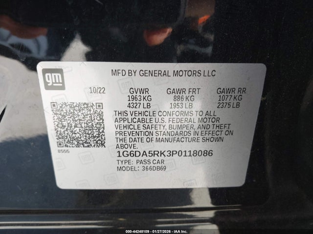 2023 CADILLAC CT4 1G6DA5RK3P0118086 Photo 8