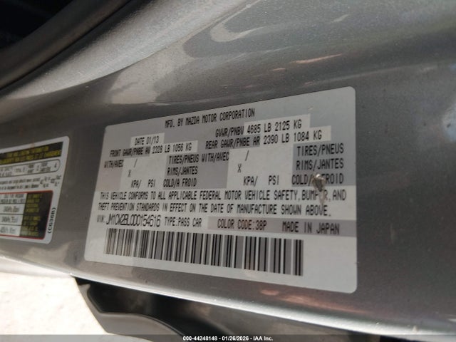Продажа на аукционе авто 2013 Mazda Mazda5 Sport, vin: JM1CW2BL0D0154616, номер лота: 44248148