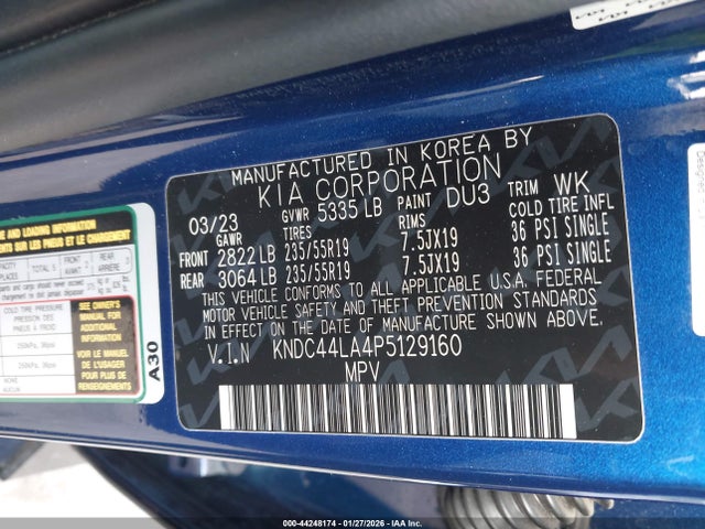 2023 KIA EV6 KNDC44LA4P5129160 Photo 8