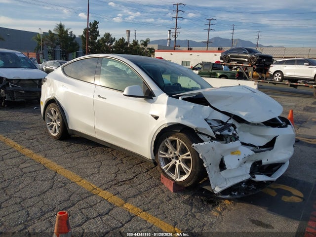 2021 TESLA MODEL Y 5YJYGDEE6MF284168 Photo 0