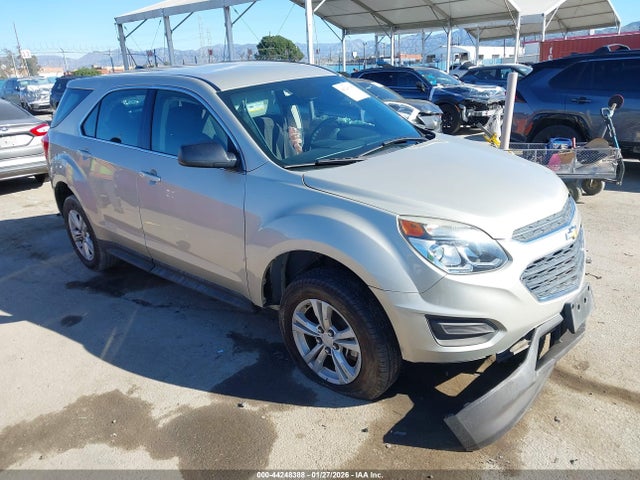 2016 Chevrolet Equinox Ls მანქანა იყიდება აუქციონზე, vin: 2GNALBEK9G1158649, აუქციონის ნომერი: 44248388