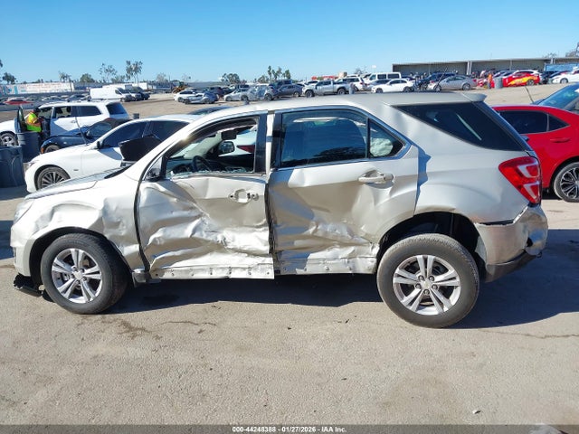 44248388 :رقم المزاد ، 2GNALBEK9G1158649 vin ، 2016 Chevrolet Equinox Ls مزاد بيع