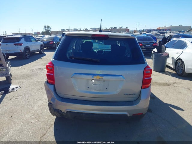 44248388 :رقم المزاد ، 2GNALBEK9G1158649 vin ، 2016 Chevrolet Equinox Ls مزاد بيع
