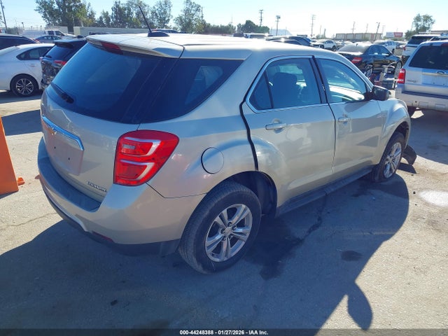 44248388 :رقم المزاد ، 2GNALBEK9G1158649 vin ، 2016 Chevrolet Equinox Ls مزاد بيع