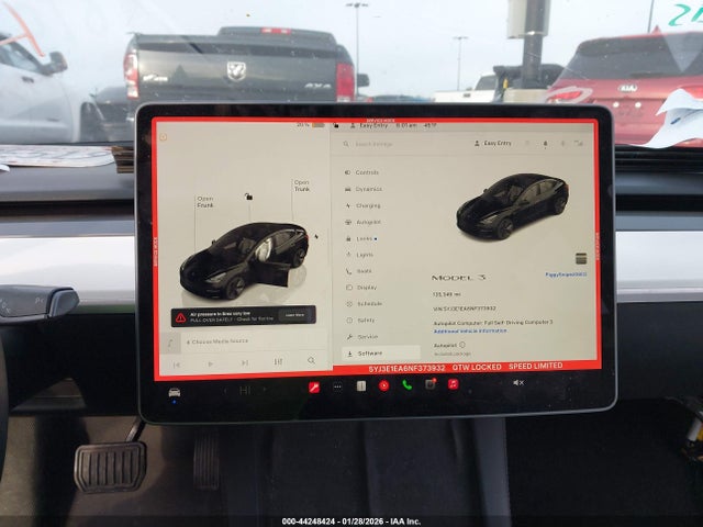 Aukcja sprzedaży 2022 Tesla Model 3 Rear-wheel Drive, vin: 5YJ3E1EA6NF373932, numer aukcji: 44248424