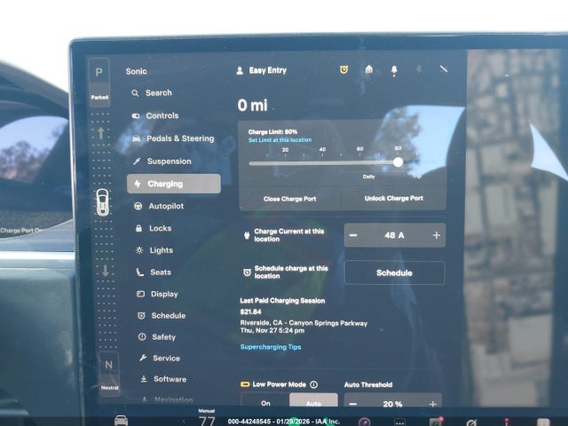 Aukcja sprzedaży 2024 Tesla Model X Long Range, vin: 7SAXCBE57RF444161, numer aukcji: 44248545