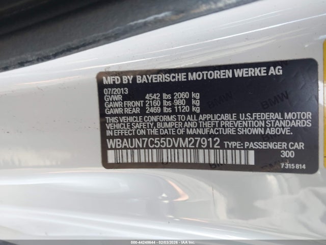 2013 BMW 135I WBAUN7C55DVM27912 Photo 8
