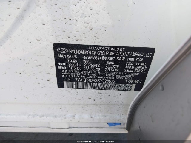 Hyundai Ioniq 5 Limited 2025 7YAKR4DA3SY028672 Image 9