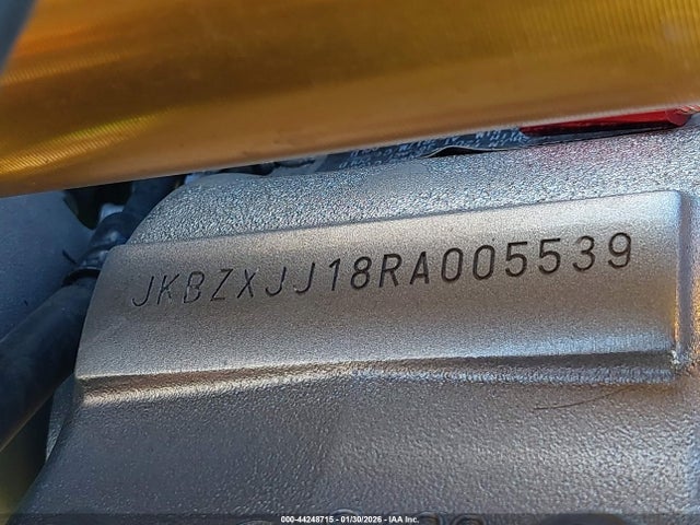 Aukcja sprzedaży 2024 Kawasaki Zx636 K, vin: JKBZXJJ18RA005539, numer aukcji: 44248715