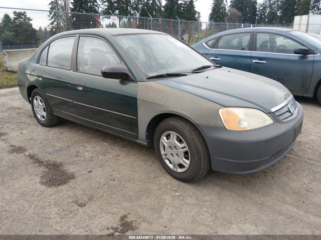 2001 HONDA CIVIC 1HGES16531L063216