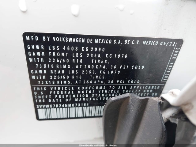 3VVWX7B24NM073164 Volkswagen Taos 1.5t Se