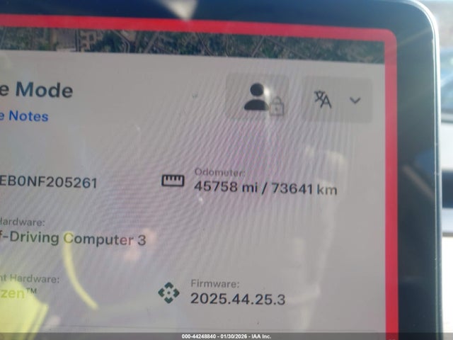 Продажа на аукционе авто 2022 Tesla Model 3 Long Range Dual Motor All-wheel Drive, vin: 5YJ3E1EB0NF205261, номер лота: 44248840