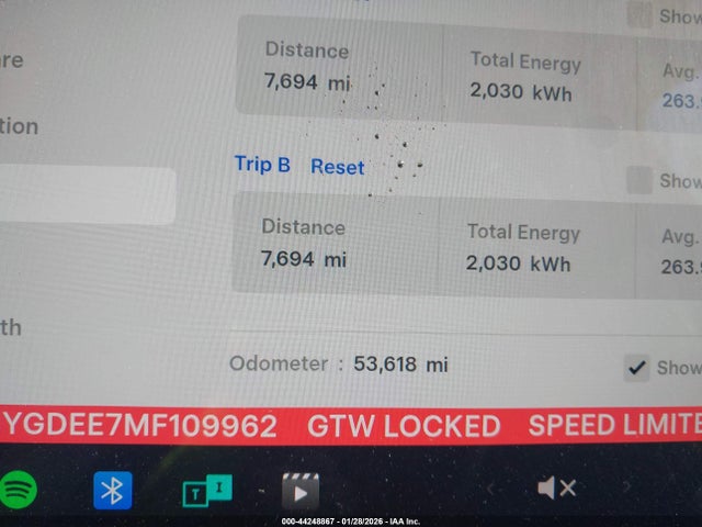 2021 TESLA MODEL Y 5YJYGDEE7MF109962 Photo 6