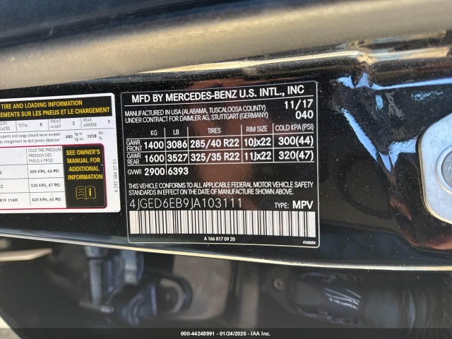 2018 MERCEDES-BENZ AMG GLE 43 COUPE 4JGED6EB9JA103111 Photo 8