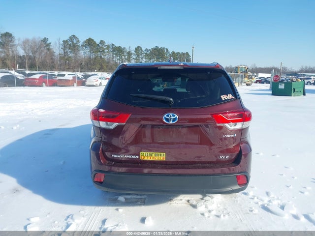 5TDJGRFH9KS064460 Toyota Highlander Hybrid Xle