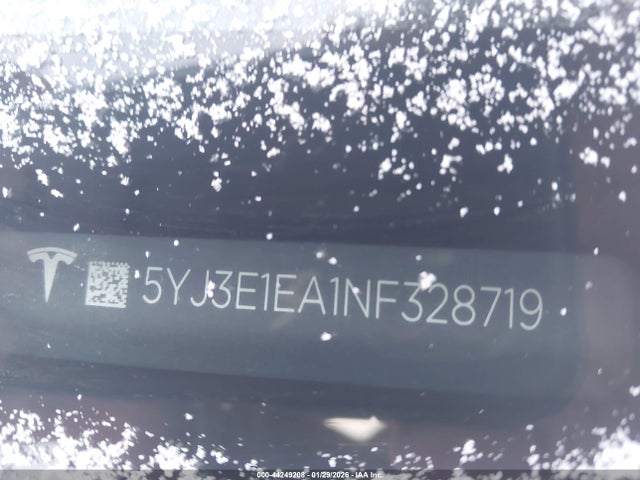 2022 TESLA MODEL 3 5YJ3E1EA1NF328719 Photo 8