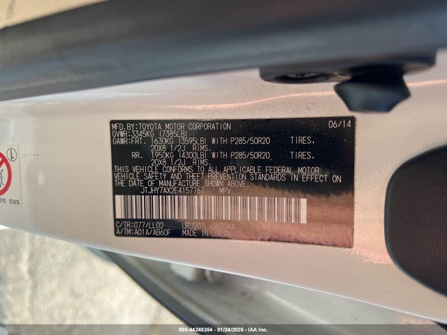 2014 LEXUS LX 570 JTJHY7AX2E4157767 Photo 8