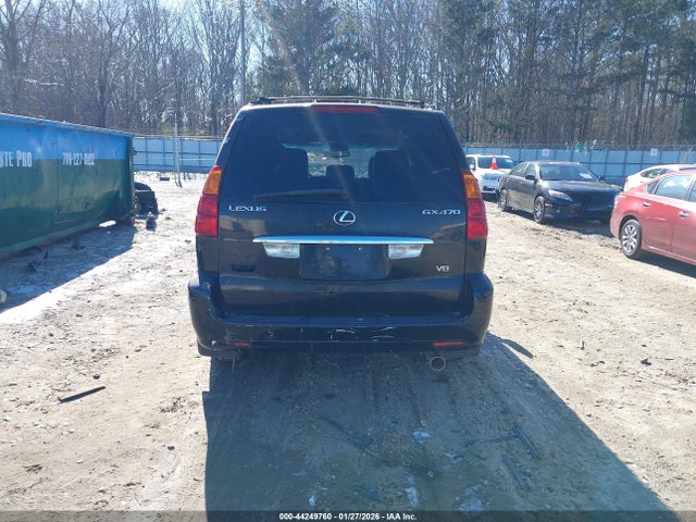 Продажа на аукционе авто 2003 Lexus Gx 470, vin: JTJBT20X030017682, номер лота: 44249760