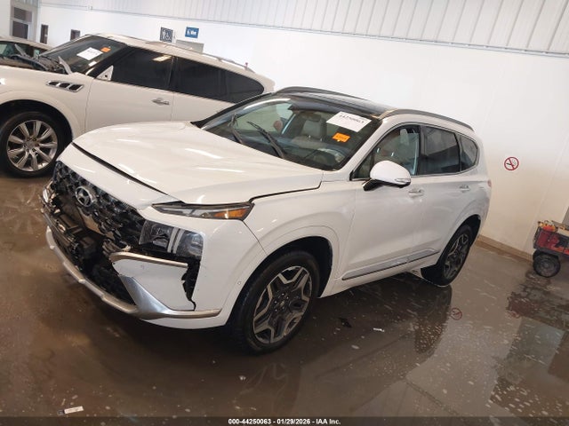 44250063 :رقم المزاد ، 5NMS5DAL4MH311947 vin ، 2021 Hyundai Santa Fe Calligraphy مزاد بيع