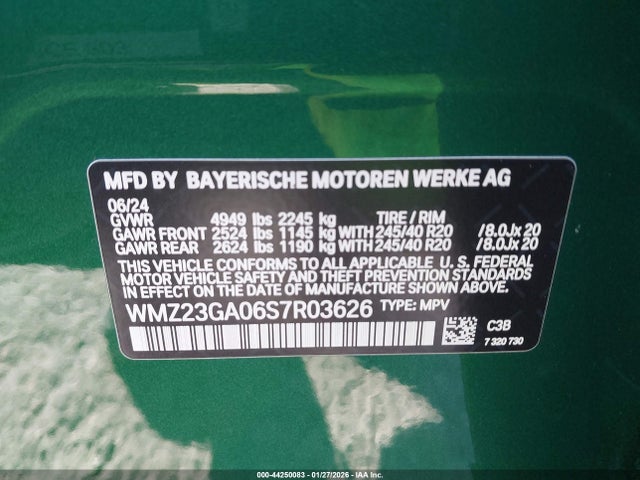 2025 MINI COUNTRYMAN WMZ23GA06S7R03626 Photo 8