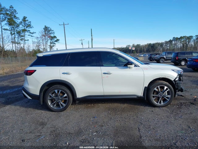 2025 Infiniti Qx60 Luxe Awd მანქანა იყიდება აუქციონზე, vin: 5N1AL1FS0SC333449, აუქციონის ნომერი: 44250099