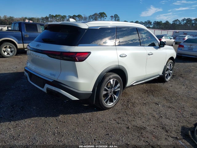 2025 Infiniti Qx60 Luxe Awd მანქანა იყიდება აუქციონზე, vin: 5N1AL1FS0SC333449, აუქციონის ნომერი: 44250099