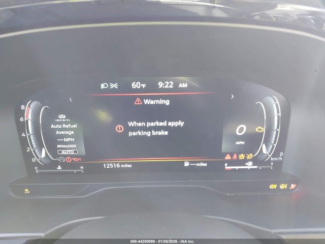 2025 Infiniti Qx60 Luxe Awd მანქანა იყიდება აუქციონზე, vin: 5N1AL1FS0SC333449, აუქციონის ნომერი: 44250099