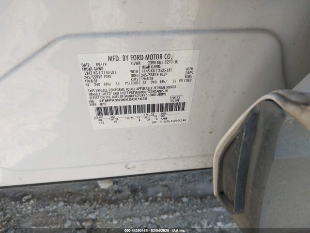 Ford Edge Titanium 2019 2FMPK3K96KBC61636 Image 9