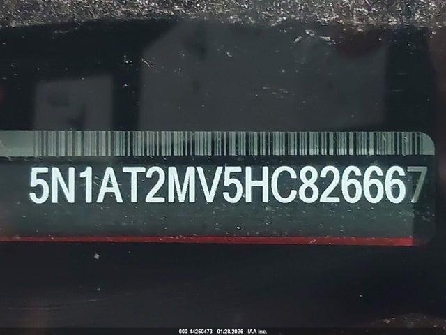 5N1AT2MV5HC826667 Nissan ROGUE SV