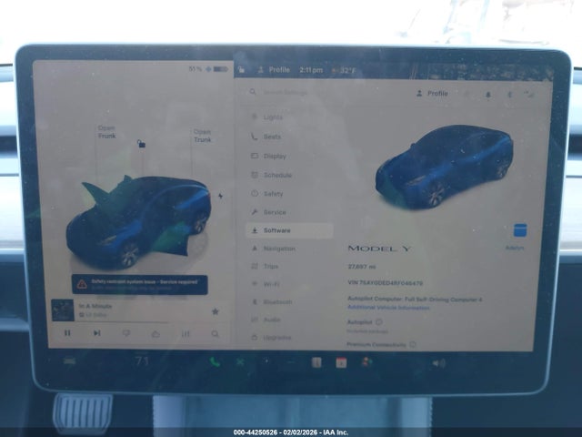 2024 TESLA MODEL Y 7SAYGDED4RF046479 Photo 6