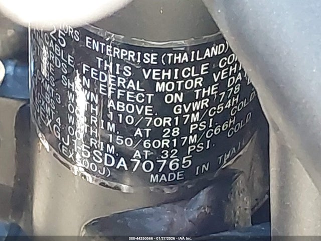 Kawasaki Ex500 A/b 2025 ML5EXGJ15SDA70765 Image 10