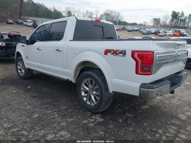 2017 Ford F-150 King Ranch მანქანა იყიდება აუქციონზე, vin: 1FTEW1EF9HFA81113, აუქციონის ნომერი: 44250599