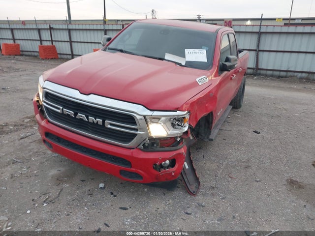 44250730 :رقم المزاد ، 1C6SRFBT1KN772075 vin ، 2019 Ram 1500 Big Horn/lone Star  4x4 6'4 Box مزاد بيع