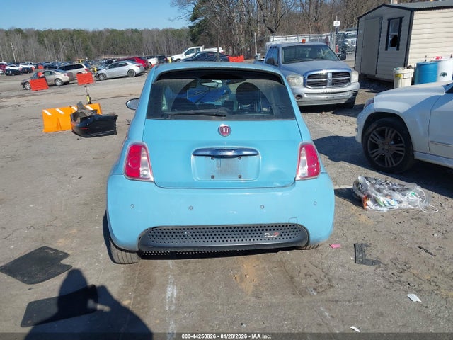 3C3CFFGE6HT682367 Fiat 500E BATTERY ELECTRIC