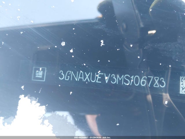 2021 CHEVROLET EQUINOX 3GNAXUEV3MS106783 Photo 8