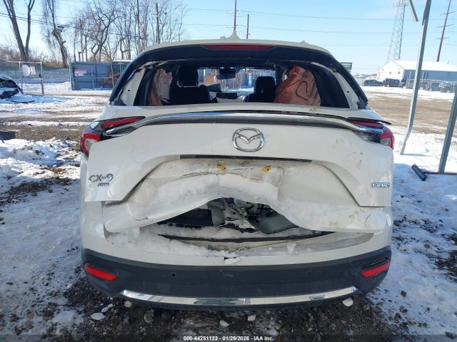 2021 Mazda Cx-9 Grand Touring მანქანა იყიდება აუქციონზე, vin: JM3TCBDY9M0537379, აუქციონის ნომერი: 44251123