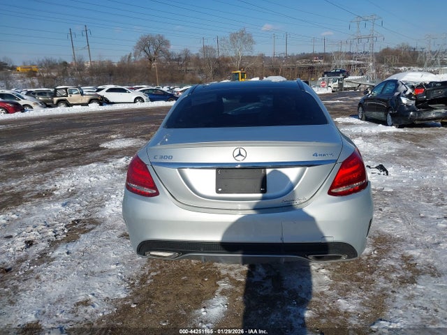44251165 :رقم المزاد ، 55SWF4KBXJU276976 vin ، 2018 Mercedes-benz C 300 4matic مزاد بيع