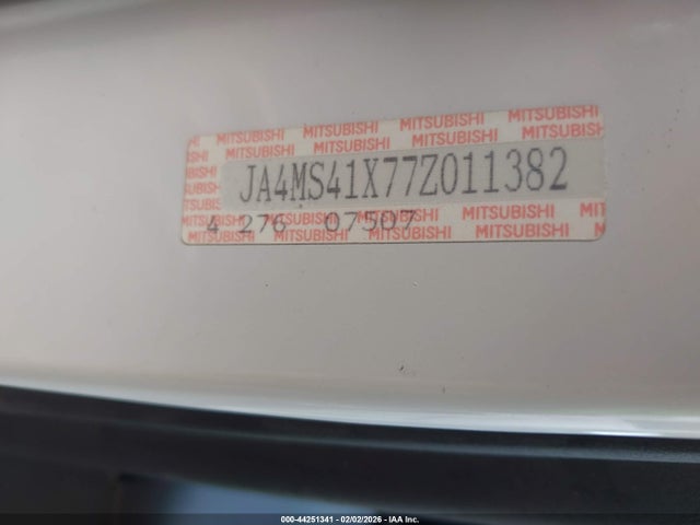 2007 MITSUBISHI OUTLANDER JA4MS41X77Z011382 Photo 8