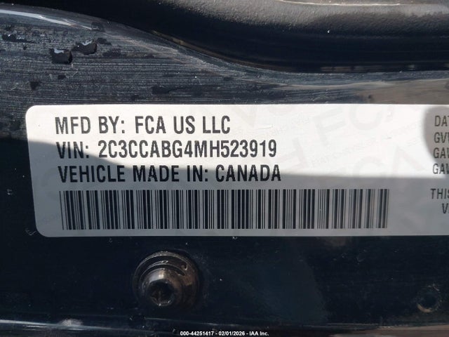 Продаж на аукціоні авто 2021 Chrysler 300 300s, vin: 2C3CCABG4MH523919, номер лоту: 44251417