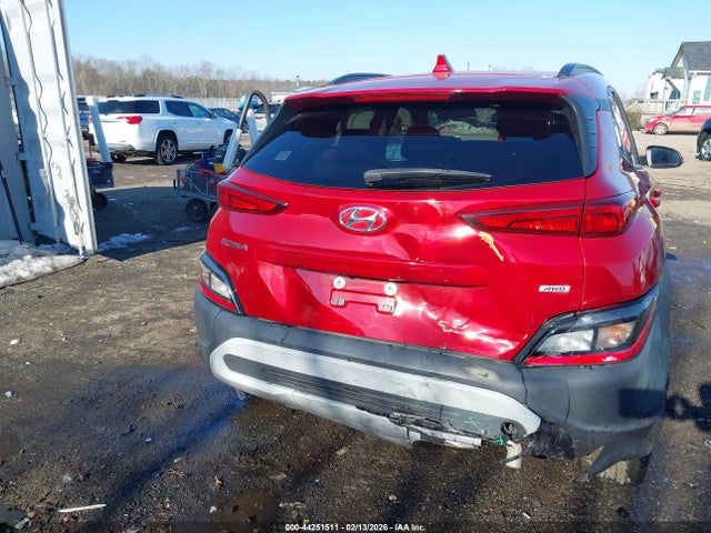 Продаж на аукціоні авто 2022 Hyundai Kona Sel, vin: KM8K6CAB3NU879434, номер лоту: 44251511