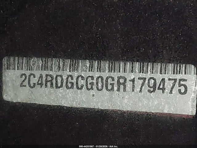 Dodge Grand Caravan Sxt 2016 2C4RDGCG0GR179475 Image 9