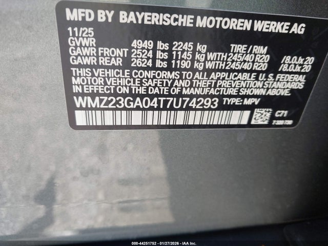 2026 MINI COUNTRYMAN WMZ23GA04T7U74293 Photo 8