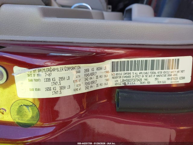 2007 JEEP COMMANDER 1J8HH58237C673428 Photo 8