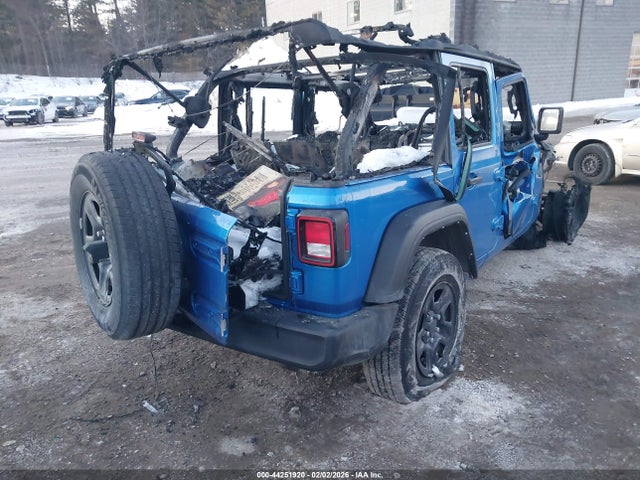 1C4HJXDG4MW737611 Jeep Wrangler Unlimited Sport 4x4
