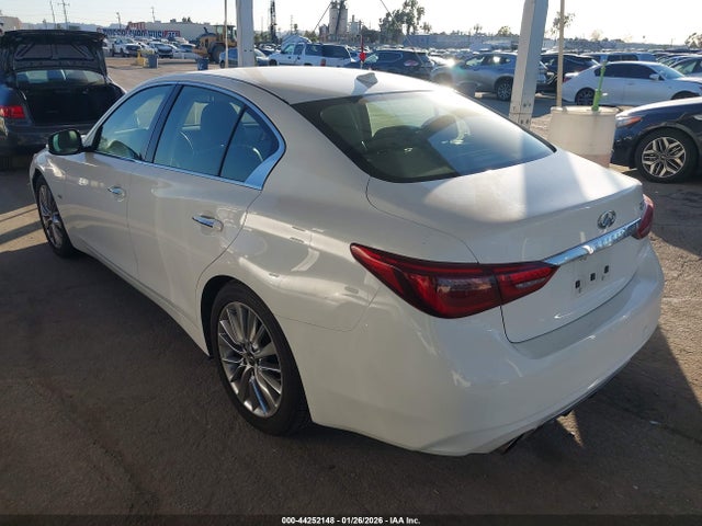 JN1EV7APXJM364760 Infiniti Q50 3.0t Luxe