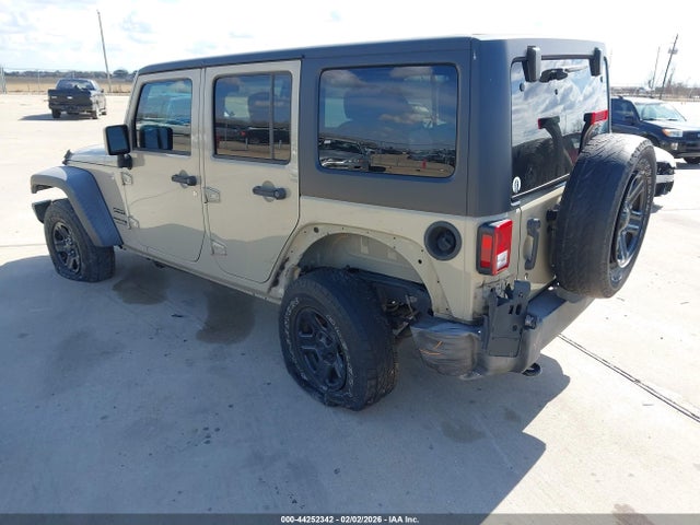 1C4BJWDG8JL898461 Jeep Wrangler Jk Unlimited Sport 4x4